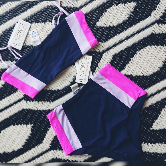 L*Space Rebel Portia Girl Bikini Set NWT - Picture 7 of 9